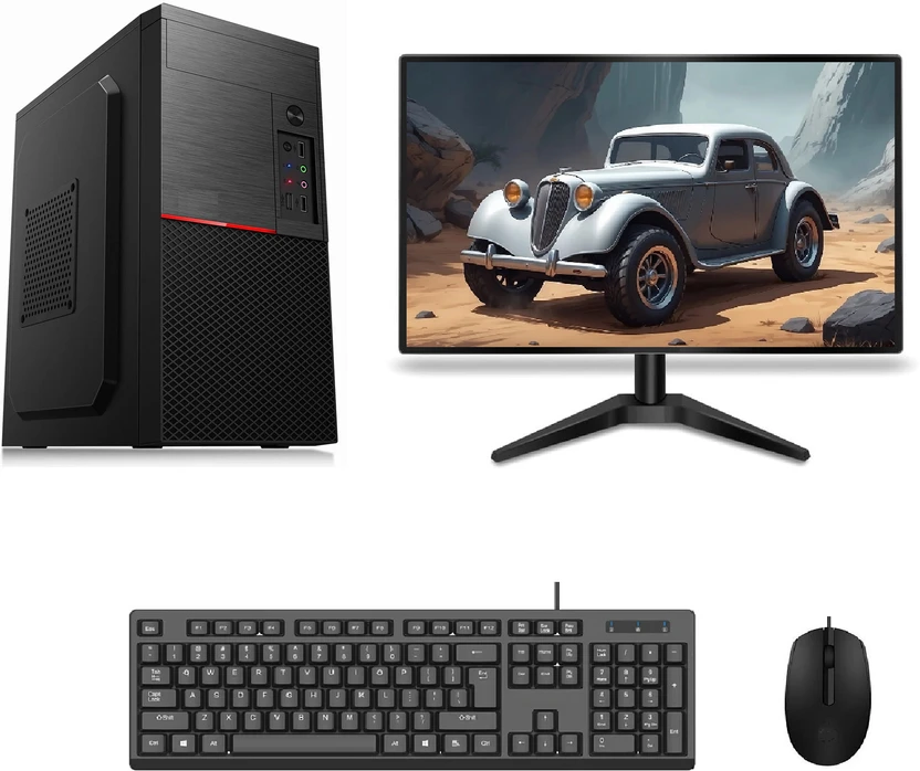 Desktops ENTWINO Intel Core i5 (8 GB / 500 GB / Windows 10) Assembled Desk...more