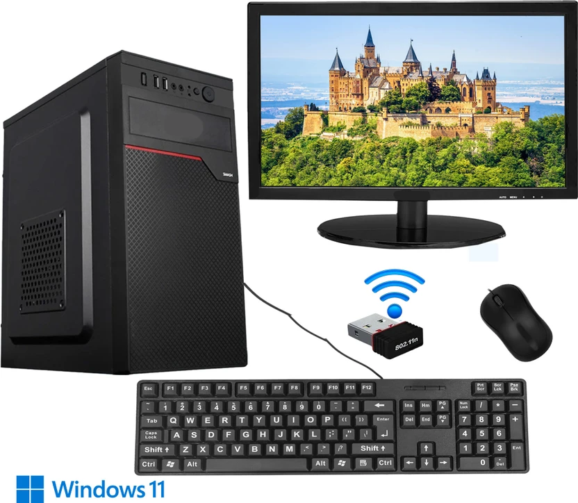 Desktops INTECHVISION Intel Core i3 (8 GB / 500 GB / Windows 10) Assembled...more
