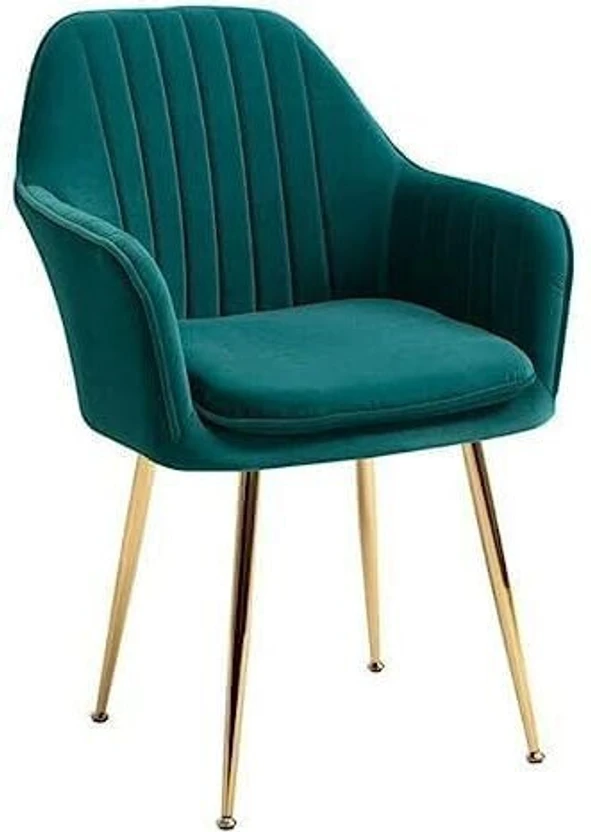 Toxigo Velvet Dining Chairs, Cushion Seat Chair for Living Room B...more