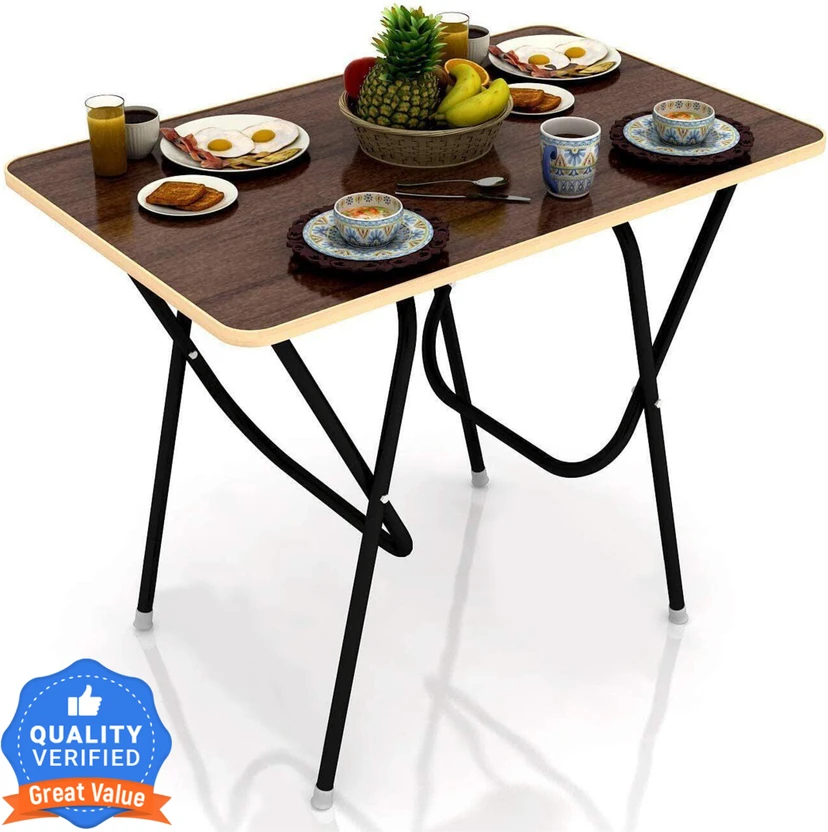 Dining Tables wow craft Space Saver Foldable and Portable Engineered Wood 2 Sea...more