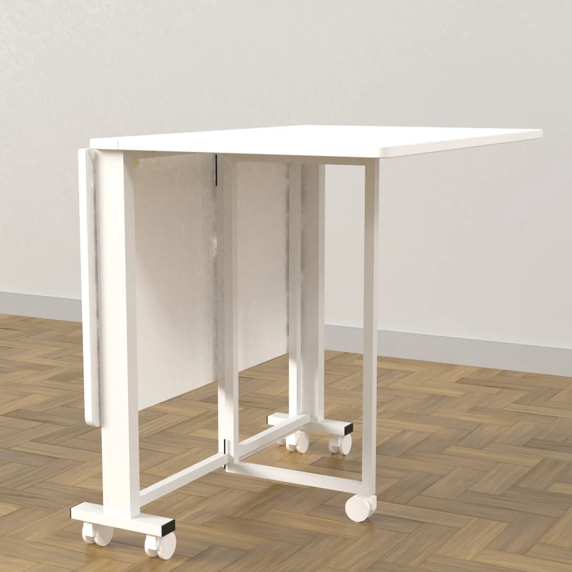InnoFur Pacio Folding Engineered Wood 4 Seater Dining Table (Fini...more