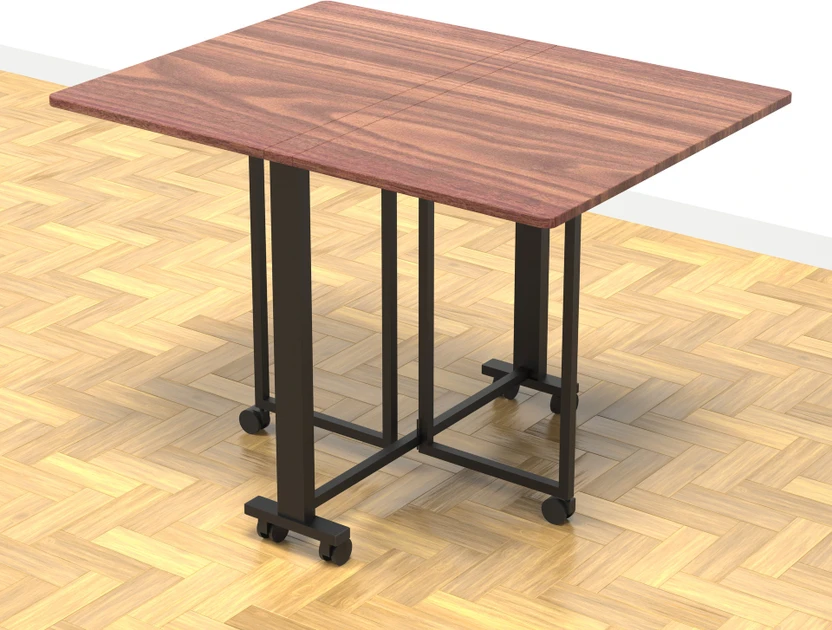 InnoFur Pacio Folding Engineered Wood 6 Seater Dining Table (Fini...more