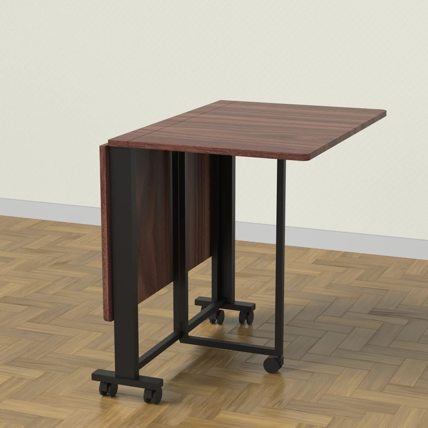 InnoFur Pacio Folding Engineered Wood 6 Seater Dining Table (Fini...more