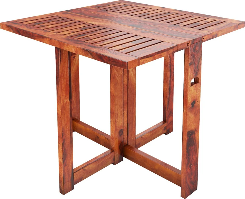 Balaji Wooden Solid Wood 4 Seater Dining Table (Finish Color - Br...more