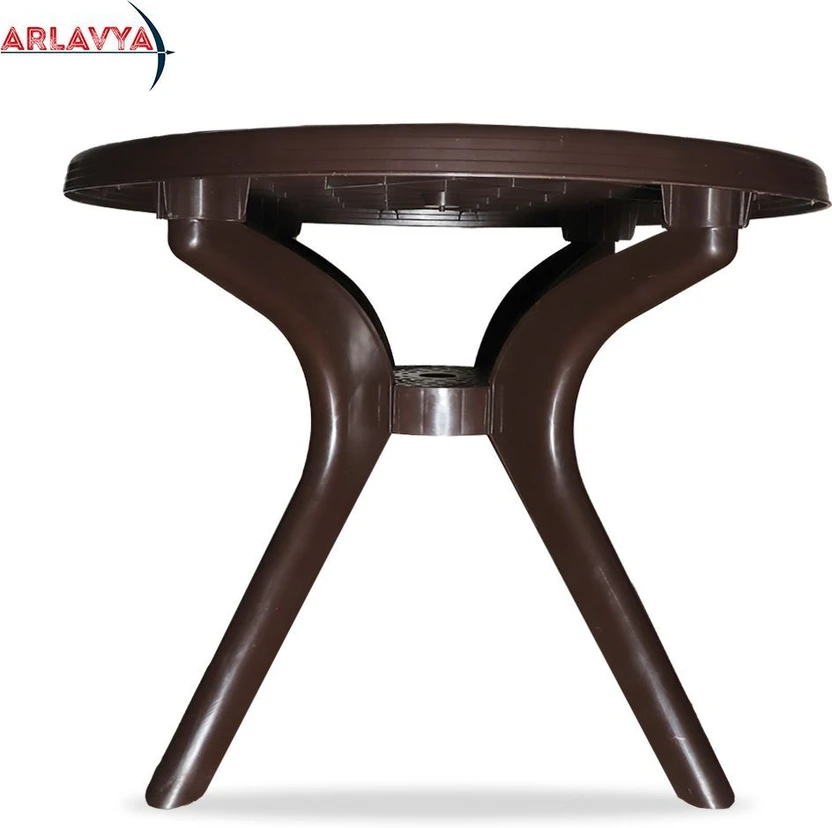 ARLAVYA Magna Model Sturdy Round Table for Home Garden Cafeteria ...more