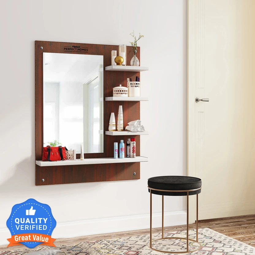 Flipkart Perfect Homes Grace Engineered Wood Dressing Table (Fini...more