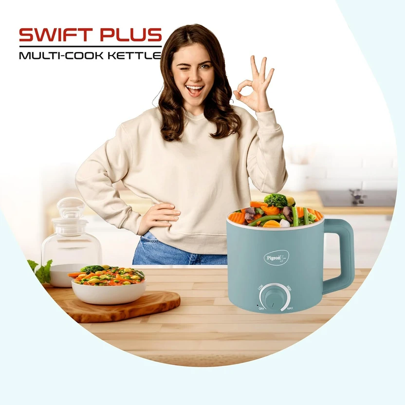 Pigeon 16214 / HANA 19003958 Electric Kettle (1.5 L, Sky Blue)