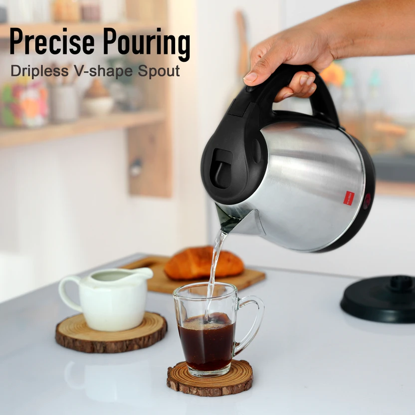 Cello Quick Boil Lifestyle Kettle 1.5 L + Sippa 1000 ML Stainless...more