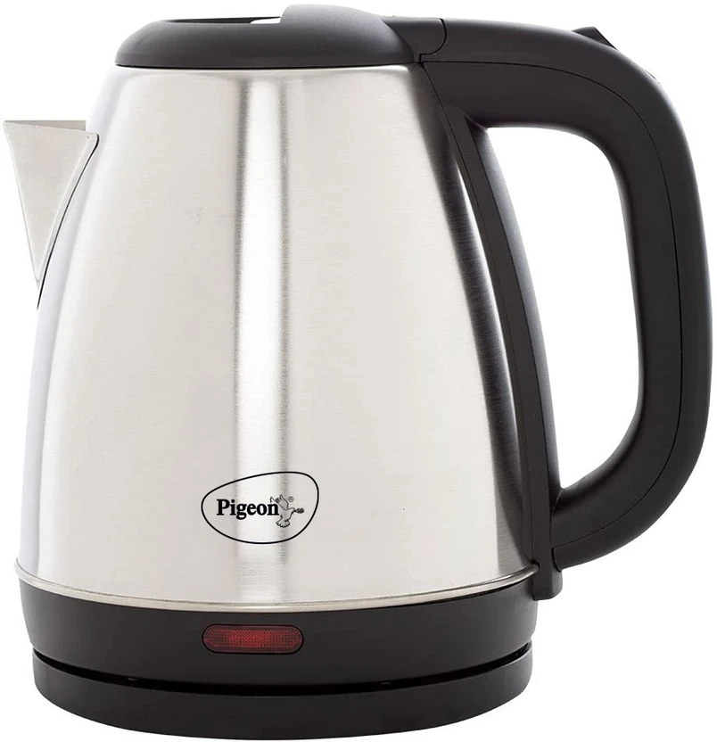 Electric Kettles Pigeon Favourite Electric Kettle (1.5 L, Silver, Black)