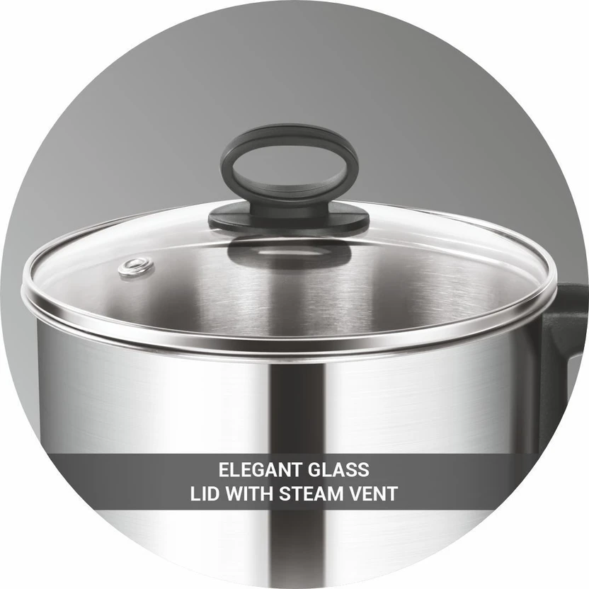 MILTON Insta cooker Electric Kettle (1.2 L, Silver)