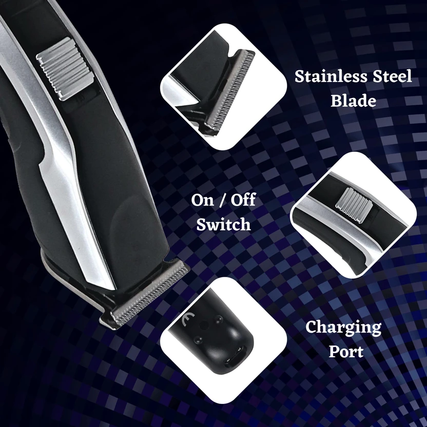 ChinuStyle Beard Mustache Trimmer High Power Hair Clipper Electri...more