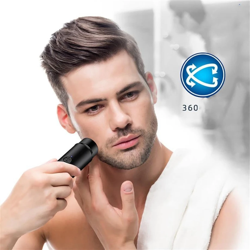 KvExport Mini Portable Pocket Size Electric Razor and USB Recharg...more