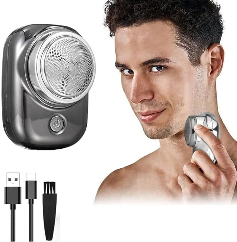 PEESTI MINI POCKET SHAVER  Shaver For Men (Black)