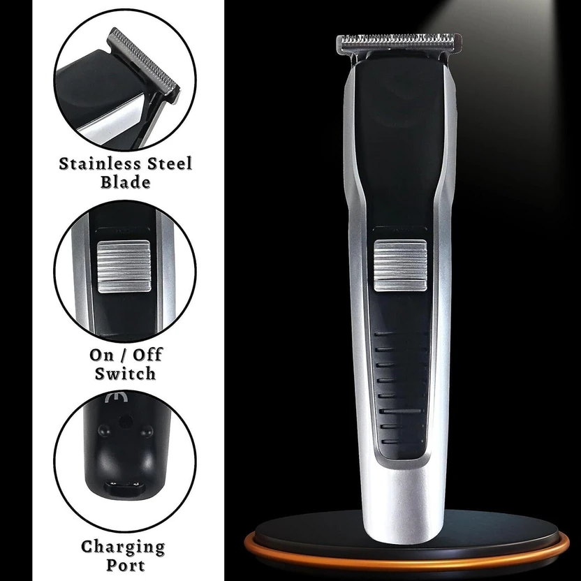 Tradhi AT -538 Beard Shaver Cutter Barber  Shaver For Men (Grey, ...more