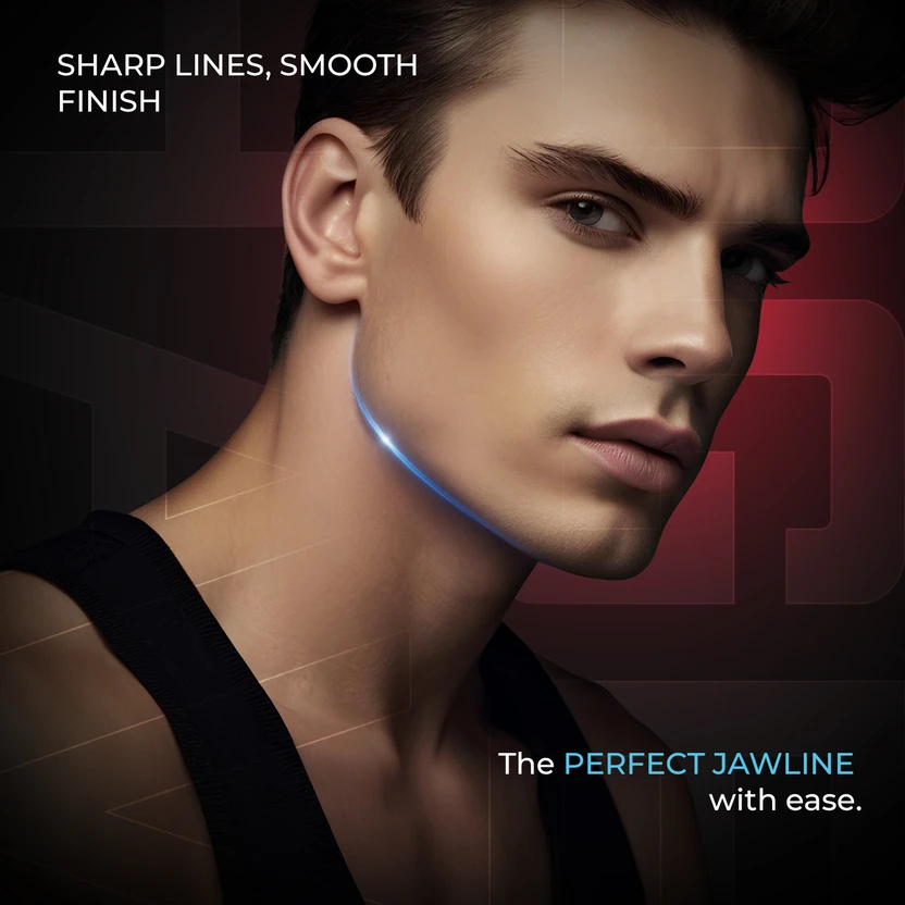 Trimfinity Edge Shave | Mini Portable Electric Shaver for Men | T...more