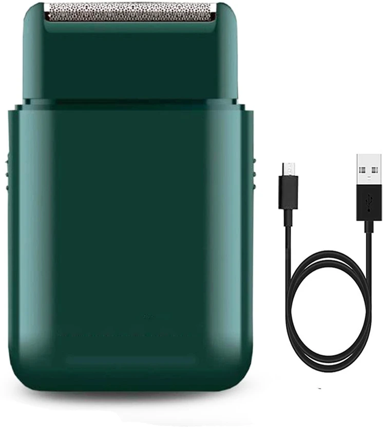 Electric Shavers Retail Infinity Electric Rechargeable   Shaver For Men (Green)
