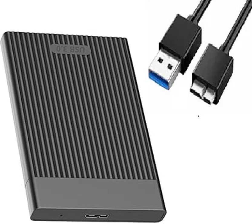 ULTRABYTES 500 GB External Hard Disk Drive (HDD) (Black)