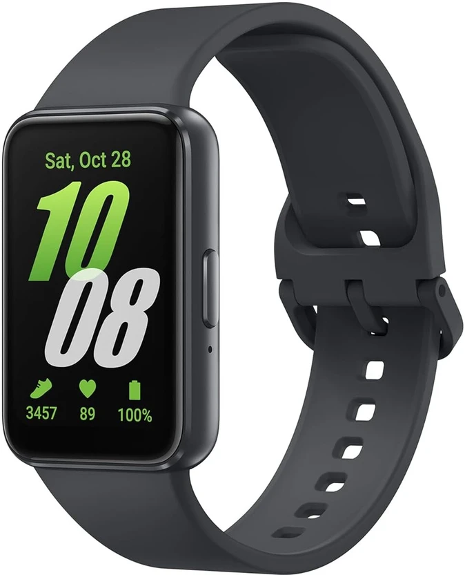 Fitness Bands Samsung Galaxy Fit3 Smart Band Watch | AMOLED Display | 13 Days B...more