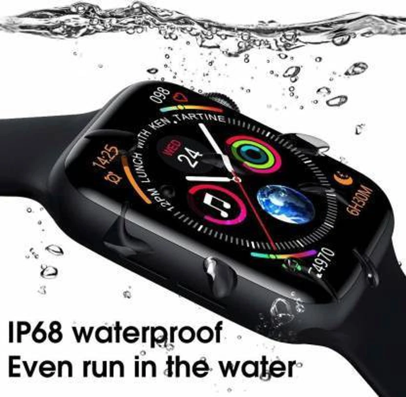 NKL Time Display, Sleep Monitor Smartwatch (Black Strap, Size : F...more