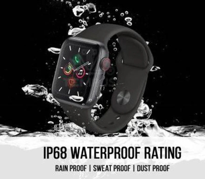NKL Smartwatch 040 Watch Series 7 Bluetooth (Black Strap, Size : ...more