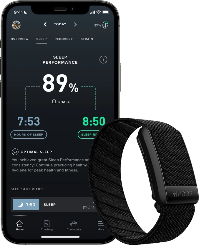WHOOP 4.0 with 12 Month Subscription Wearable Health, Fitness & A...more