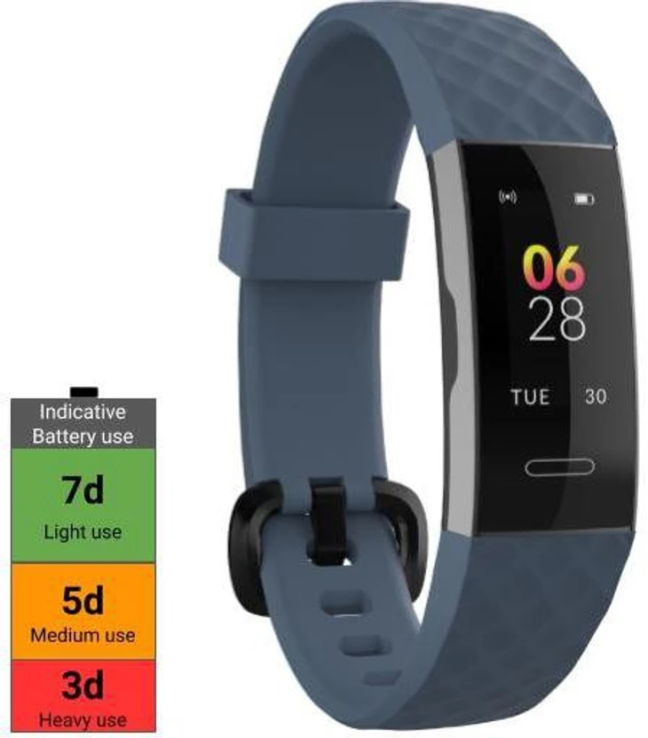 Noise Colorfit 2 Fitness Band - Twilight Blue (Blue Strap, Size :...more