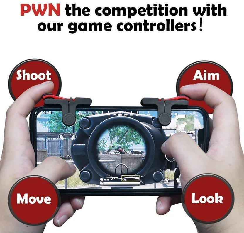 Expresscraft White Shark Mobile Pubg Trigger Shooting Games Like ...more