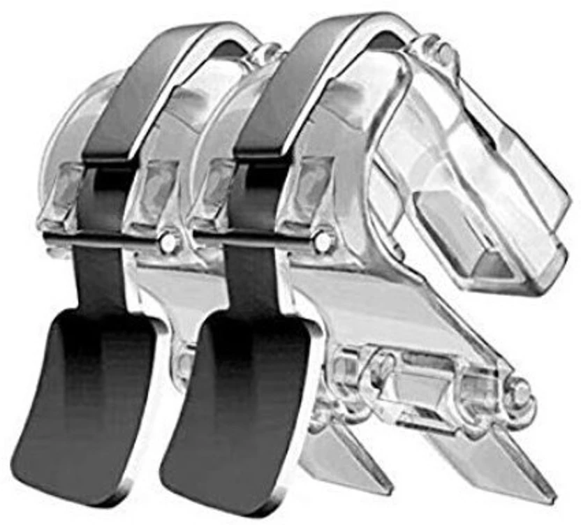 SACRO DUG_492D PUBG silver metal Trigger all smart phone compatib...more