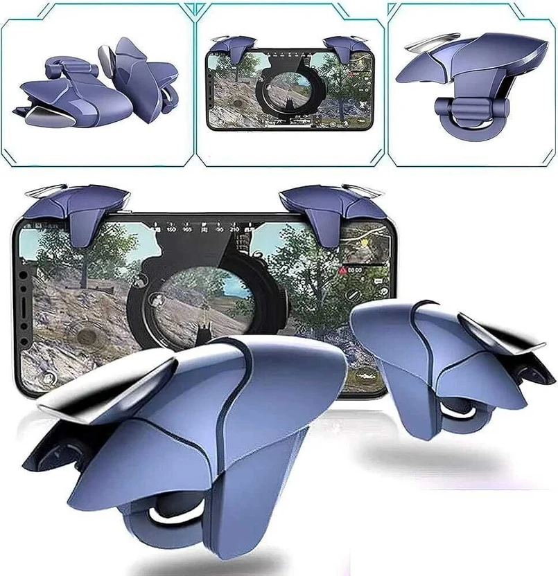 Orvik Blue Shark Mobile Gaming Trigger Controller Gamepad for Sho...more