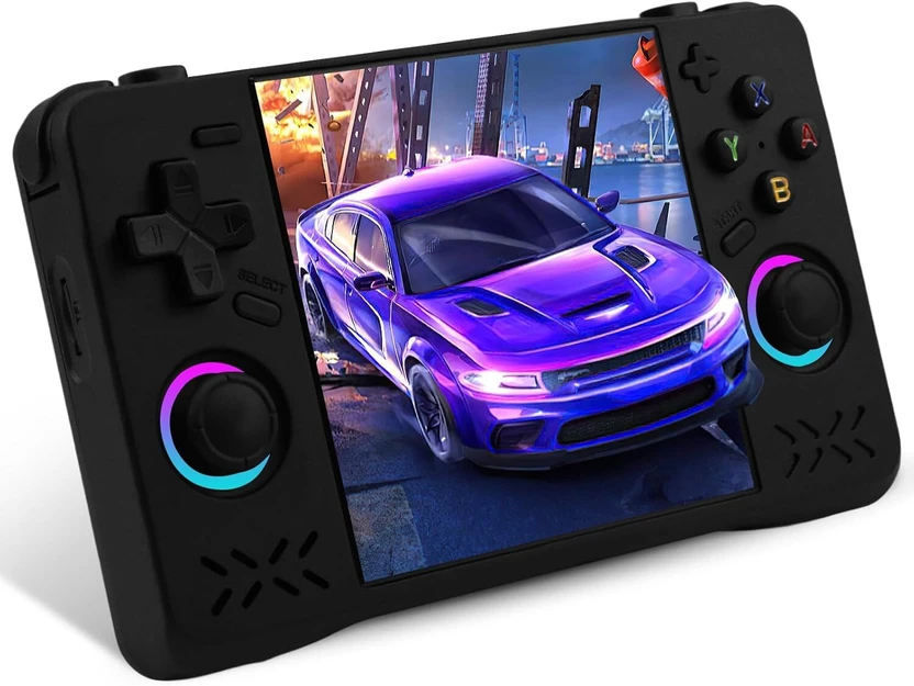 Gaming Consoles Playtastic XF40H Retro Gaming Console with 4.0 Inch 4K HD IPS Scr...more