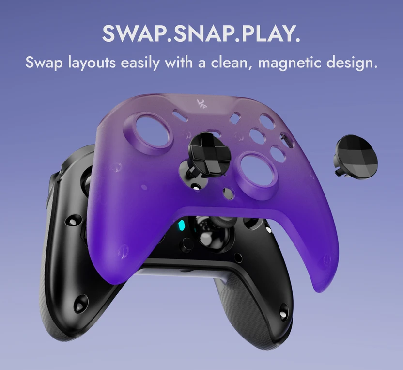 Kreo Surge Ultra Wireless Gaming Controller 1K Polling Rate, Gyro...more