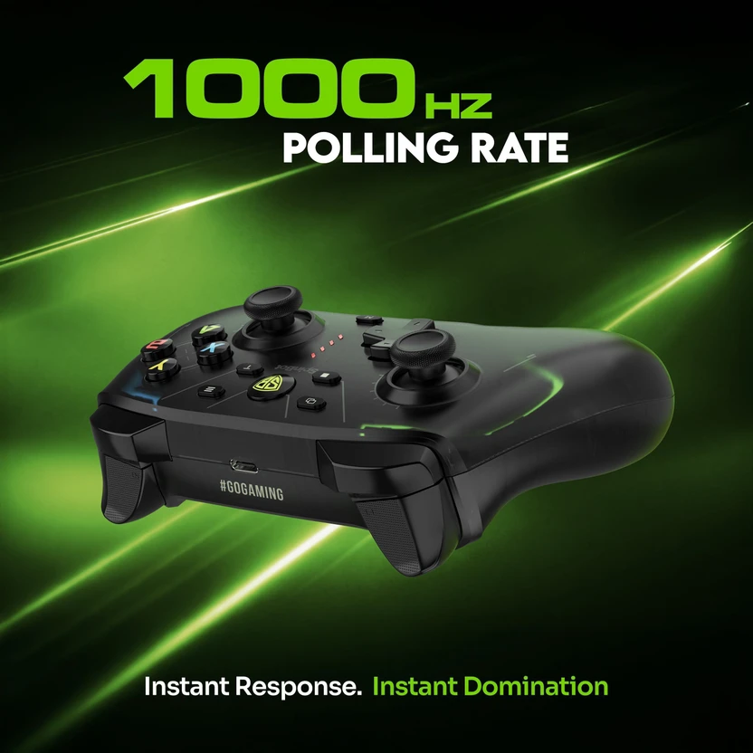 SpinBot Astro GX2 Wireless PC Controller with-1000Hz Poling Rate-...more