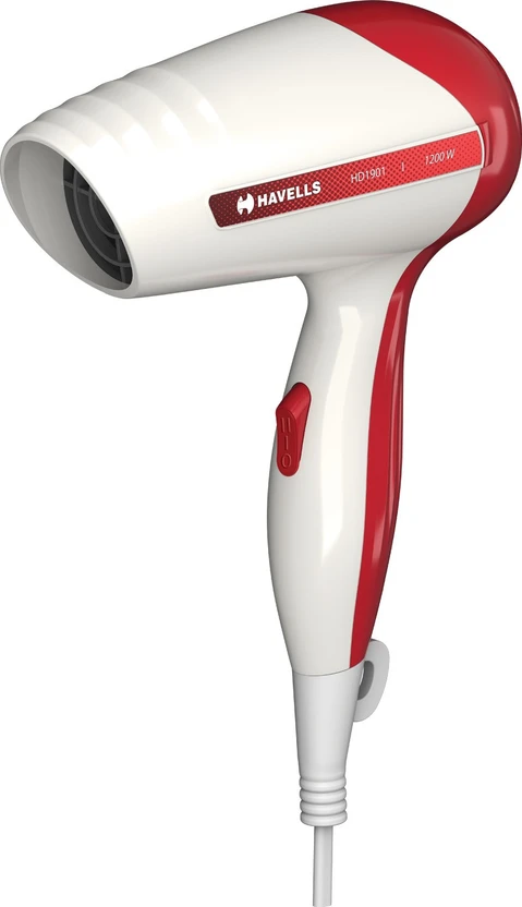Hair Dryers HAVELLS HD1901 Hair Dryer (1200 W, White & Red)