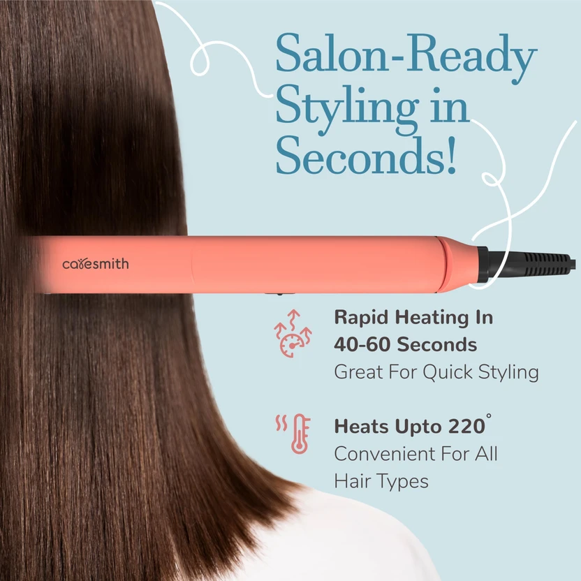 caresmith Bloom Styler for Shiny & Friz free Hair Straightener (S...more