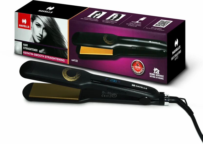 PHILIPS hp8302 Hair Straightener (Black)