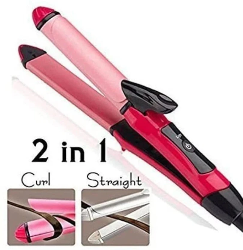 GLowcent 2in1 Ceramic Plate Essential Combo Beauty Set of Hair St...more