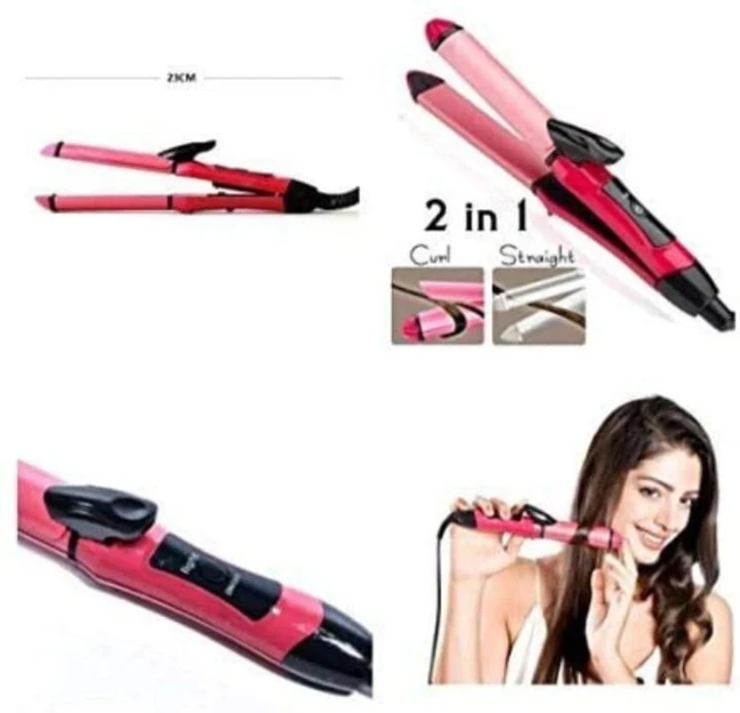 GLowcent 2in1 Ceramic Plate Essential Combo Beauty Set of Hair St...more