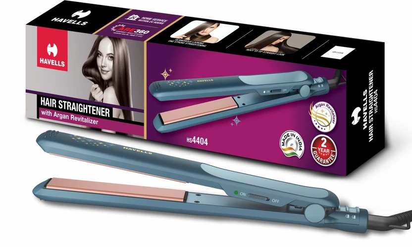 Hair Straighteners HAVELLS Argan Revitalizer, Infused with Ceramic Coating & Instant...more