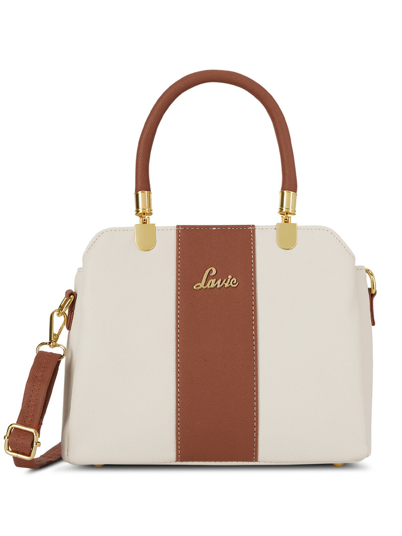ZOUK Floral Printed Structured Shoulder Bag