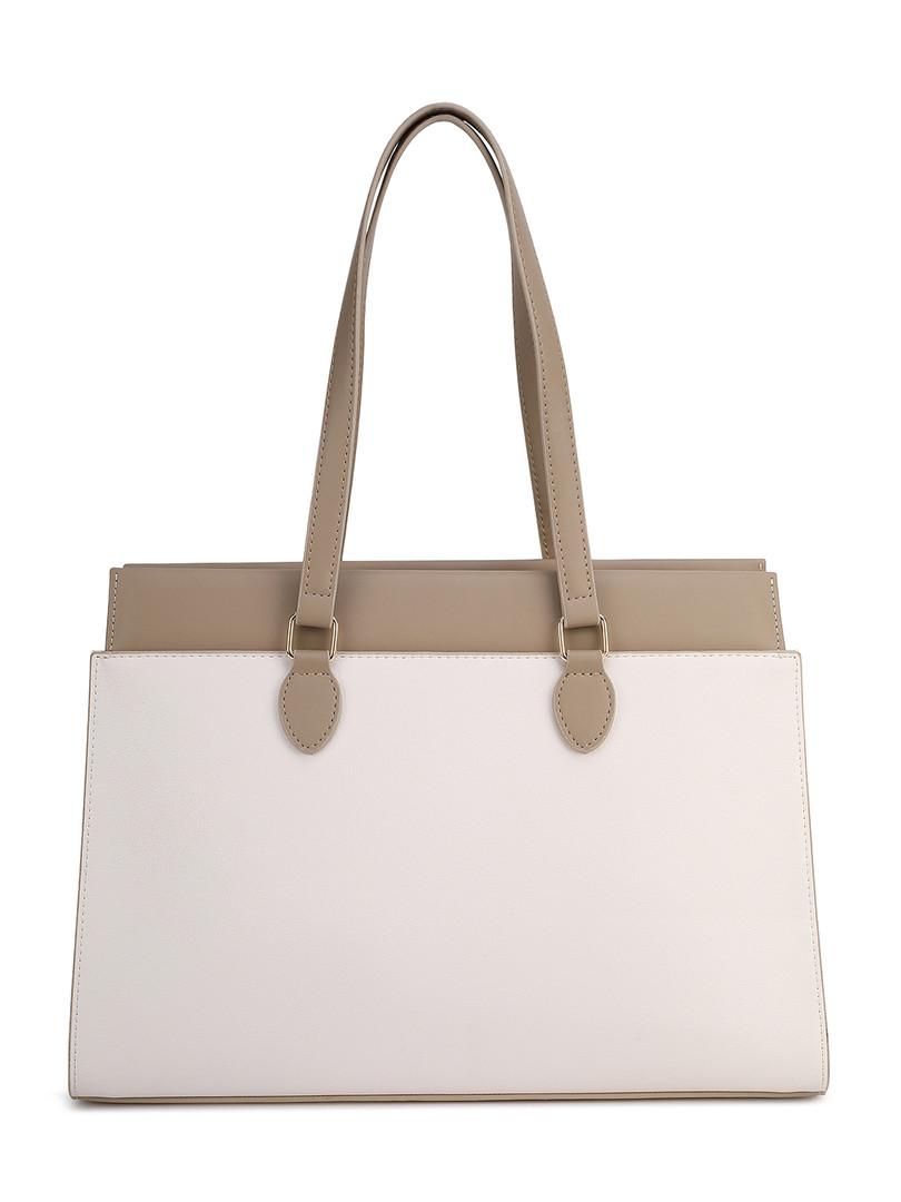 DressBerry Textured Shopper Shoulder Bag