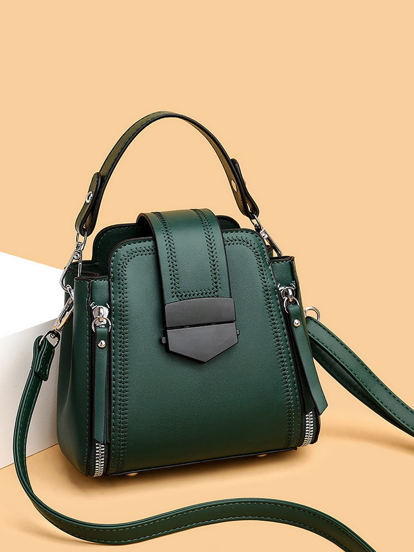 Diva Dale PU Structured Sling Bag