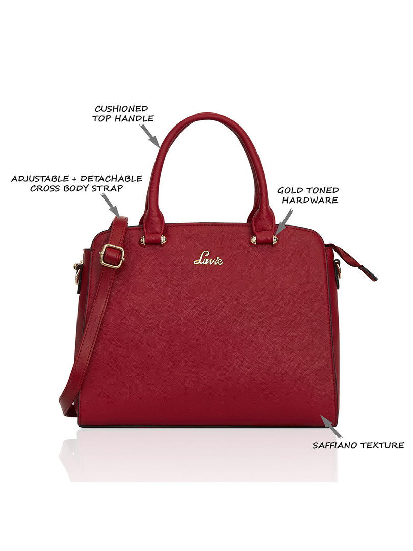 Lavie Women's Ushawu Medium Dome Satchel Handbag