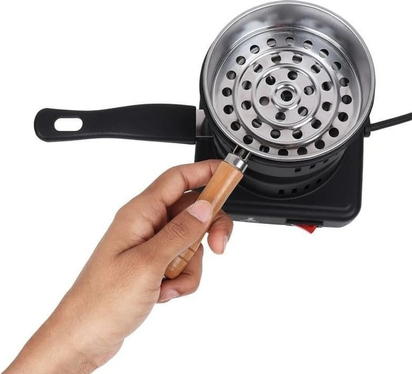 SILKENGIFT 1000 W Induction Cooktop Push Button (Black, Hookah Co...more