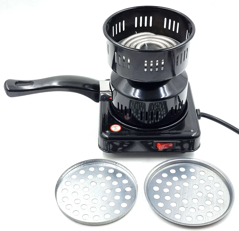 SILKENGIFT 1000 W Induction Cooktop Push Button (Black, Hookah Co...more