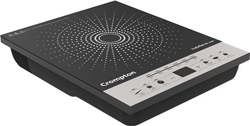 Crompton 1500 W Induction Cooktop Push Button (Black, Silver, ACG...more