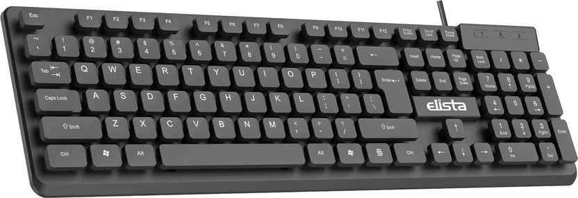 Keyboards Elista ELS WK-710 Wired USB Standard Multi-device Keyboard Compat...more