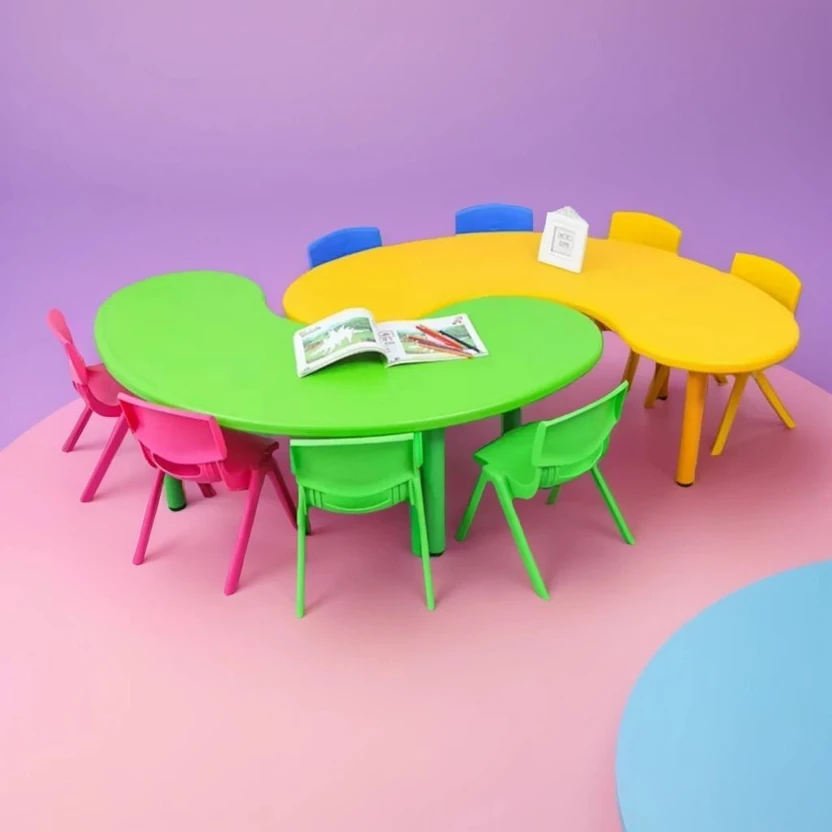 Ehomekart Plastic Study Table (Finish Color - Multicolor, DIY(Do-...more