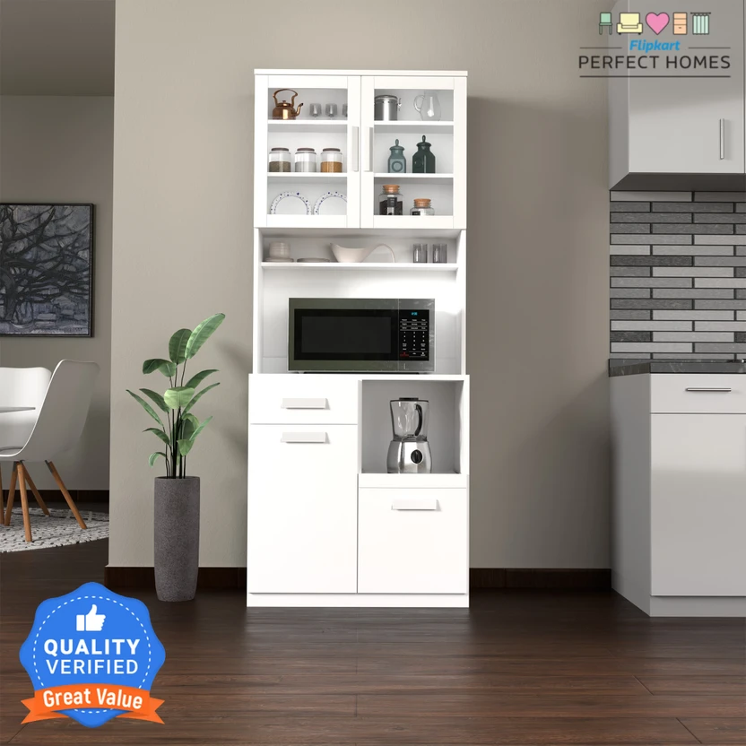 Kitchen Cabinets Flipkart Perfect Homes Ramsey Engineered Wood Kitchen Cabinet (Fi...more