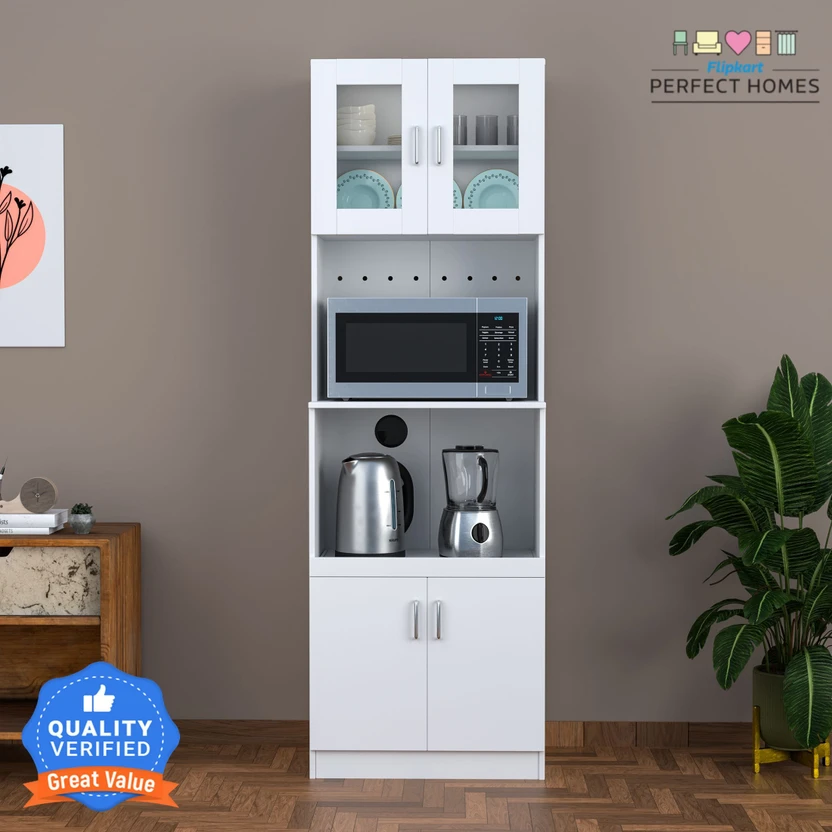 Kitchen Cabinets Flipkart Perfect Homes Haven Engineered Wood Kitchen Cabinet (Fin...more