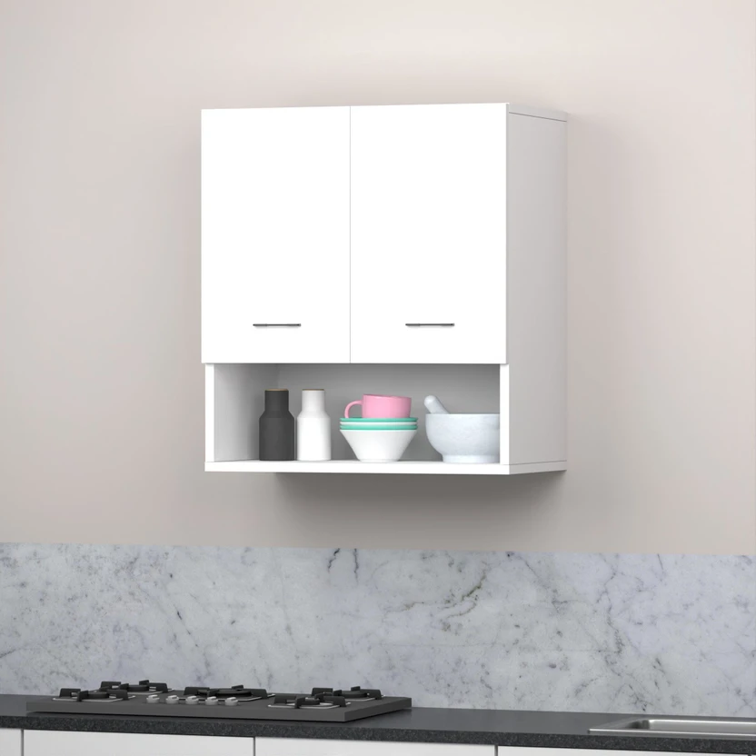 Kitchen Cabinets Divysa 2 Door Wall Mounted Kitchen Cabinet for Home & Kitchen, Ba...more
